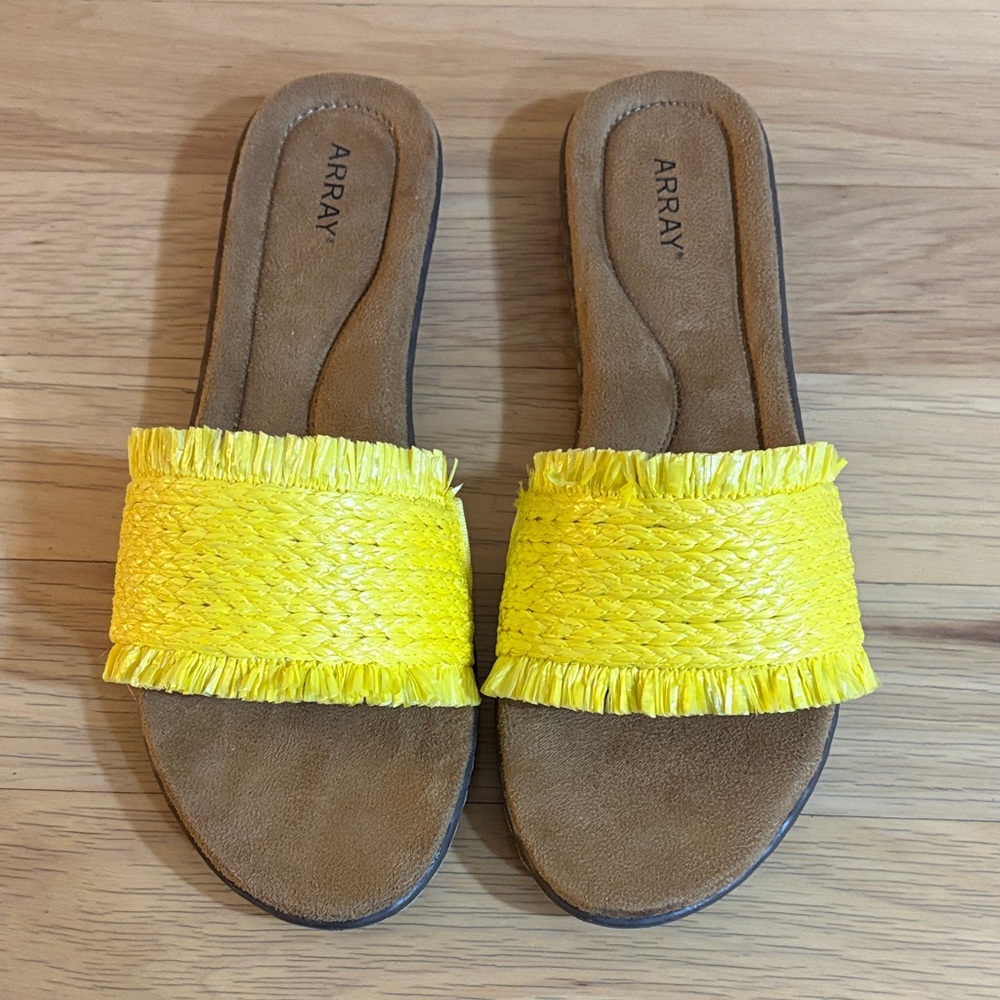 Array Bright Yellow Women's Sandals